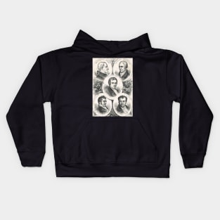 Heroes of the Slave trade abolition movement Kids Hoodie